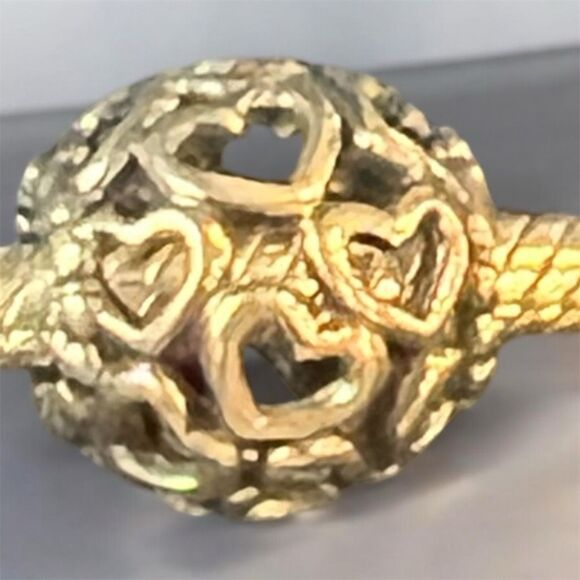 Pandora Silver 925 Open Your Heart Charm Bead  Love Theme - Picture 1 of 2